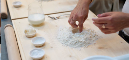 Preparazione piadina